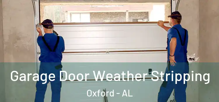  Garage Door Weather Stripping Oxford - AL