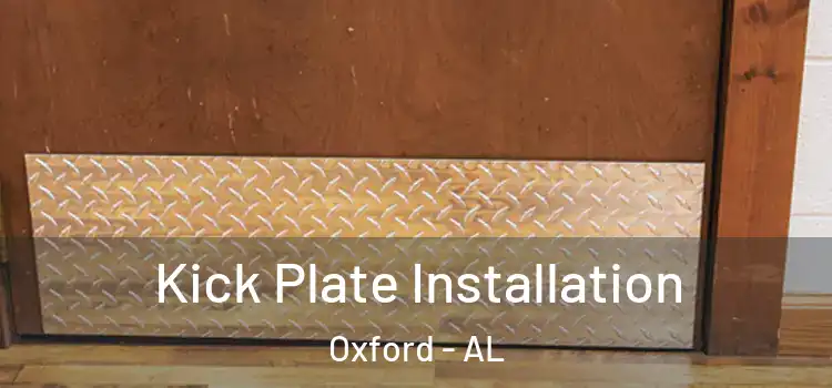  Kick Plate Installation Oxford - AL